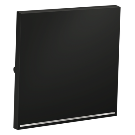 VLS000207 Клавиша для выключателя/переключателя одноклавишного с подсветкой, S70 (графит). (ТМ Maytoni)