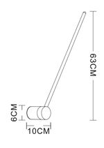 Декоративная подсветка Arte Lamp POLIS A2027AP-1BK, 1хLED