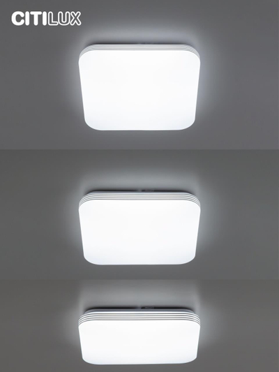 Citilux Симпла CL714K330G RGB Люстра светодиодная с пультом