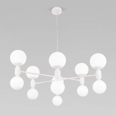 Умная подвесная люстра с плафонами 30182 белый