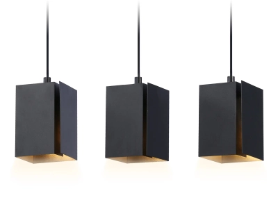 Светильник подвесной TN5141/3 BK черный E27/3 max 40W 400*80*1150