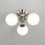 Citilux Томми CL102134 Люстра трехрожковая Матовый Хром