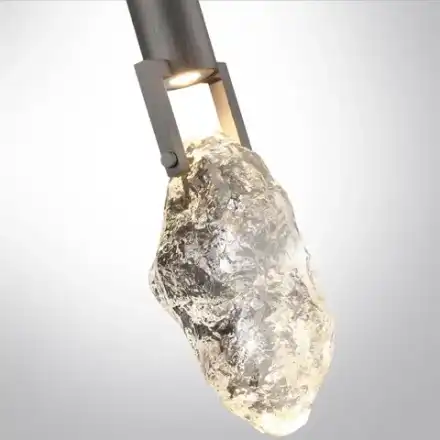 6695/5WL MIDCENT ODL24 239 Настенный светильник брашир. черный/металл/стекло IP20 LED 5W 200Лм 3000K LIA