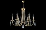 Люстра Crystal Lux VICTORIA SP6 GOLD/AMBER 3340/306