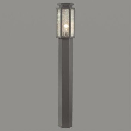 4048/1F NATURE ODL18 743 темно-серый/белый Уличный светильник, 100см IP44 E27 100W 220V GINO