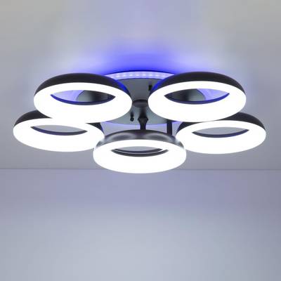 Citilux Паркер Смарт CL225A165E RGB Умная люстра Венге