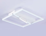 Потолочный светодиодный светильник FL51465/1+1 WH белый 85W 3000K-6400K+4200K 600*600*110 (ПДУ РАДИО 2.4G)