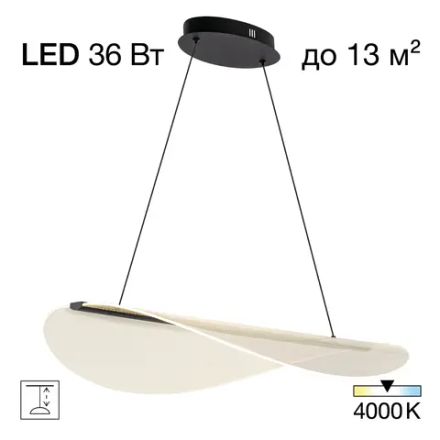 CL213131 SKATT Черный Св-к Подвес