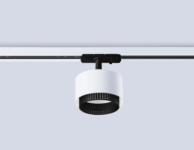 Светильник трековый GL5379 WH/BK белый/черный GX53 max 12W D95*130