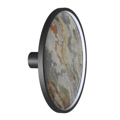 5078/35L L-VISION ODL24 539 черн./серо-беж./металл/натур.камень/акрил Настен.-потолочн.cветильн. LED 35W 3000K STOFLAKE