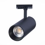 ST350.436.30.24 Св-к трек. Мат. черный LED 1*30W 3000K 2 700Lm Ra≥80 24° IP20 L177xW77xH204 100-240V