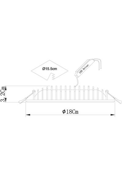 Точечный встраиваемый светильник Arte Lamp SIRIO A7207PL-2WH, LED