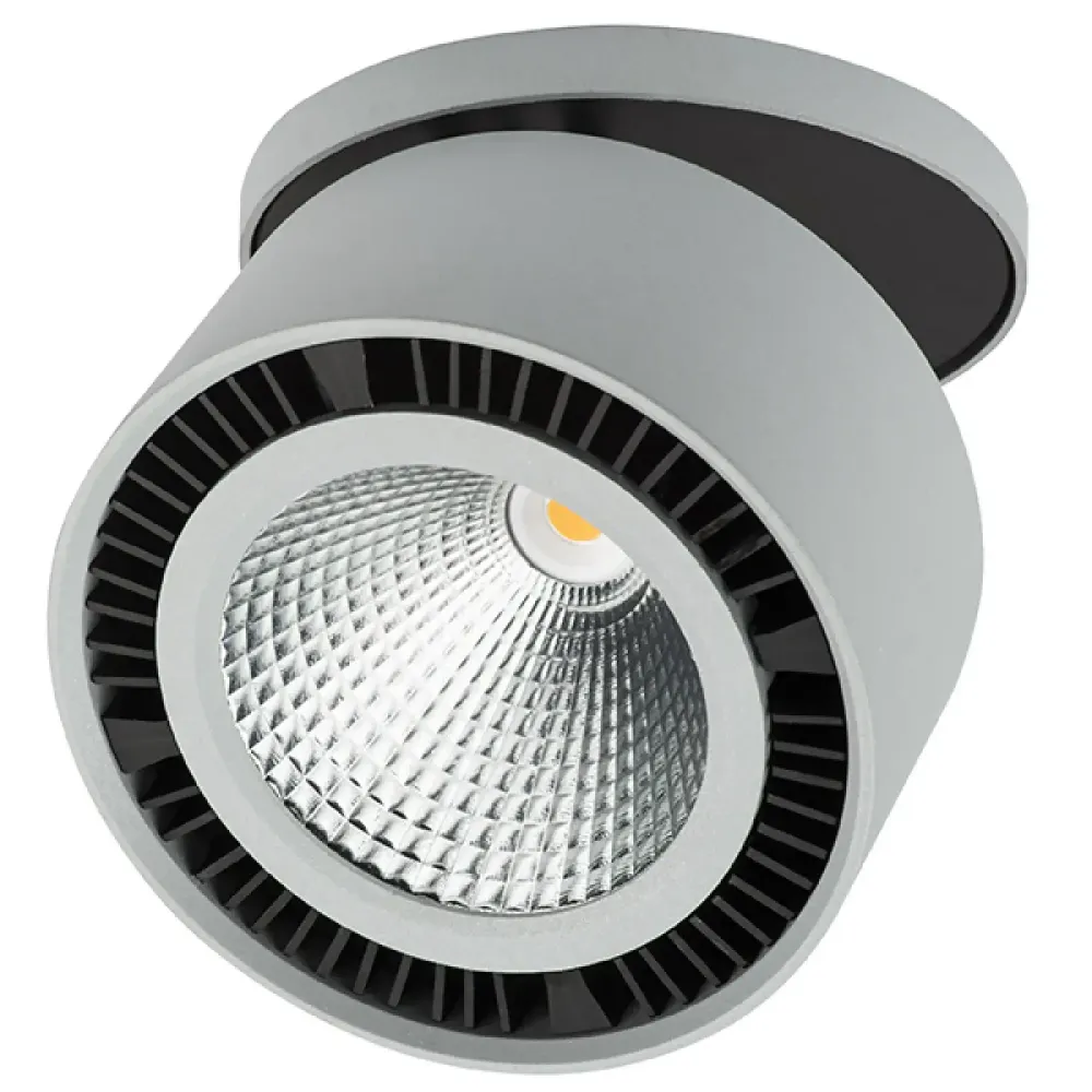 213849 Светильник FORTE INCA LED 40W 3400LM 30G СЕРЫЙ 3000K Lightstar