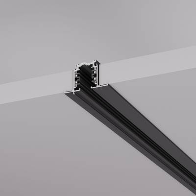 Трек встраиваемый LGD-4TR-TRACK-F-2000-BK-M (D) (Arlight, IP20 Металл, 3 года)