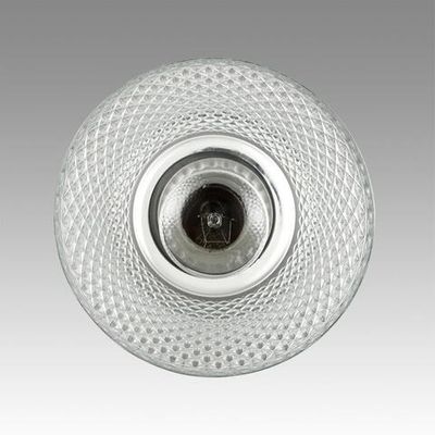 8049/1A SUSPENTIONI LN25 308 хром/прозрачный металл/стекло Подвесной светильник E27 1*60W 220V MANOLA