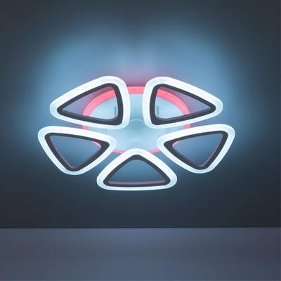Citilux Мальта Смарт CL234A150E RGB Умная люстра Белая