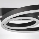 738667 Настенно-потолочный светильник UNDINE 60W LED 2666LM ЧЕРНЫЙ 3000-6000K Lightstar