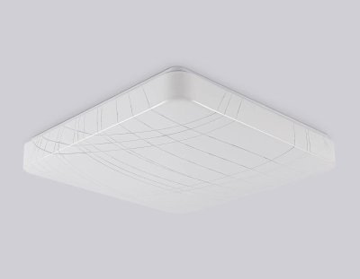 Потолочный светодиодный светильник FZ1152 WH белый 30W 6400K 370*370*85 (Без ПДУ)