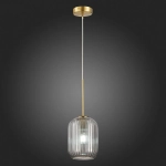 SL1154.323.01 Подвес ST-Luce Латунь/Дымчатый E27 1*60W