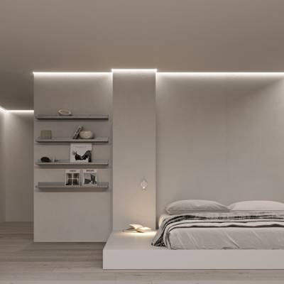 Профиль STRETCH-SHADOW-CEIL-2000 BLACK (A2-CONTOUR-PRO) (Arlight, Алюминий)