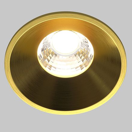 Встраиваемый светильник Round 4000K 7W 60°, DL058-7W4K-BS. TM Maytoni
