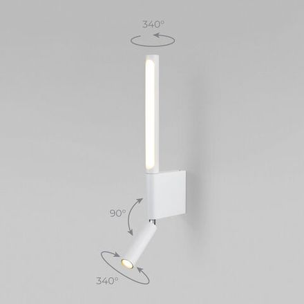 Светильник настенный светодиодный Sarca LED белый 4000К 40111/LED белый