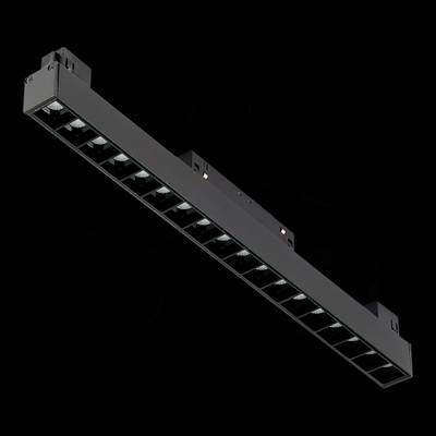 ST361.436.18 Магнитный трековый светильник Черный LED 1*18W 3000K 1 407Lm Ra&gt;80 36° IP20 L331xW22xH44 48V