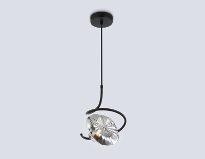 Светильник подвесной LH15001 BK/SM черный/дымчатый G9 max 40W D190*1400