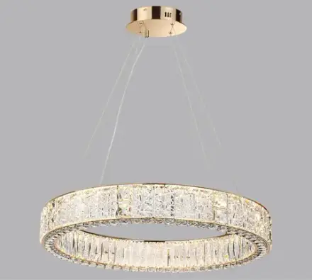 5071/100L HALL ODL24 595 золото/прозрачный/металл/хрусталь/стекло Люстра LED 80W 3700K VERSION