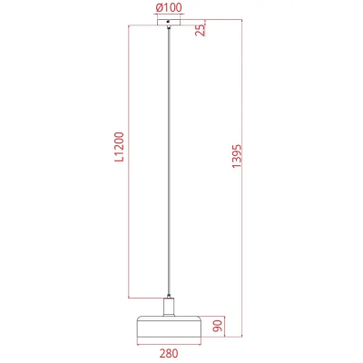 Подвесной светильник Arte Lamp SKAT A7052SP-1BK, 1хE27