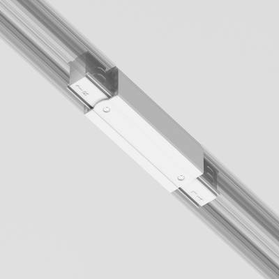 Коннектор прямой Trinity белый, TRA005C-31W. TM Maytoni