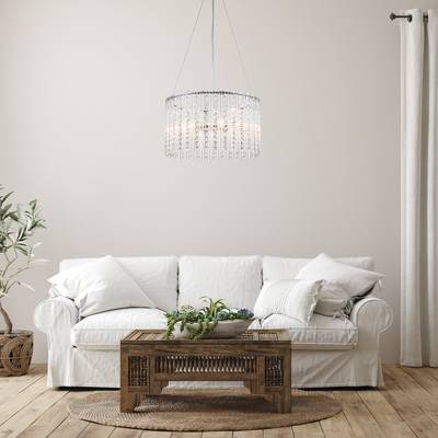 Подвесной светильник Escada 2104/6S E14*60W Chrome
