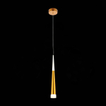 SLE200103-01 Светильник подвесной Золотистый/Золотистый, Белый LED 1*7W 3000K