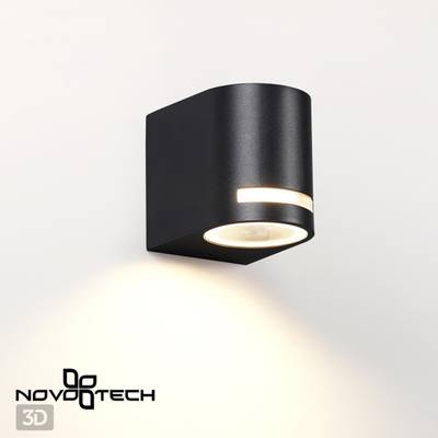 370838 STREET NT22 399 черный Светильник ландшафтный IP54 GU10 15W 220V LANDSCAPE