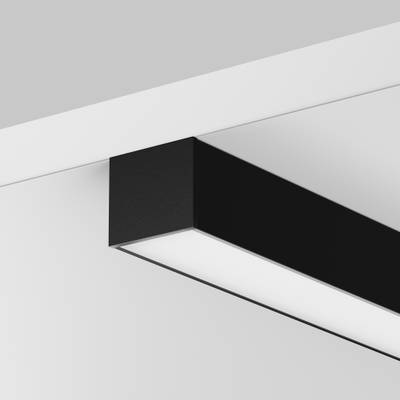 Комплект заглушек (для профиля 25×22) 2 шт., ALM-2522-B-EC 642066. TM Maytoni