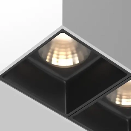 Потолочный светильник Альфа / Alfa LED 24 Вт 3000 К 45°, C065CL-02-L12W3K-W. TM Maytoni