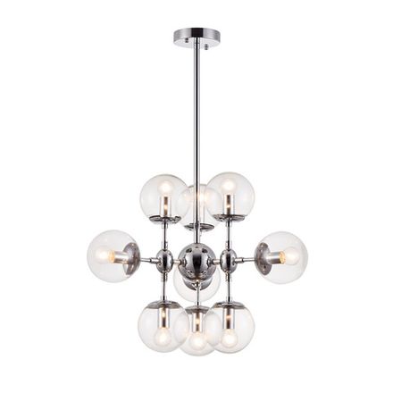 Подвесной светильник Richard FR5596PL-09CH, E14х9. TM Maytoni