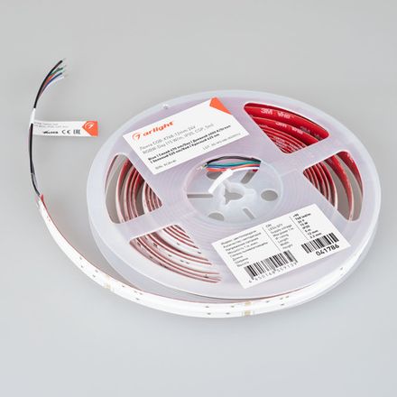 Светодиодная лента COB-X768-12mm 24V RGBW-Day (15 W/m, IP20, CSP, 5m) (Arlight, 5 лет)