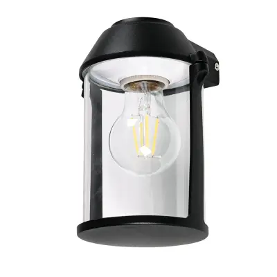 Уличный настенный светильник Arte Lamp MINCHIR A8306AL-1BK, 1хE27