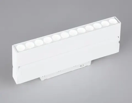 Светильник светодиодный поворотный для шинопровода Magnetic GL4044 WH белый IP20 12W 4200K 48V 24° 223*22*105