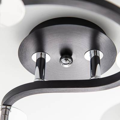 Citilux Сиерра CL119261 Люстра с поворотными плафонами Чёрная