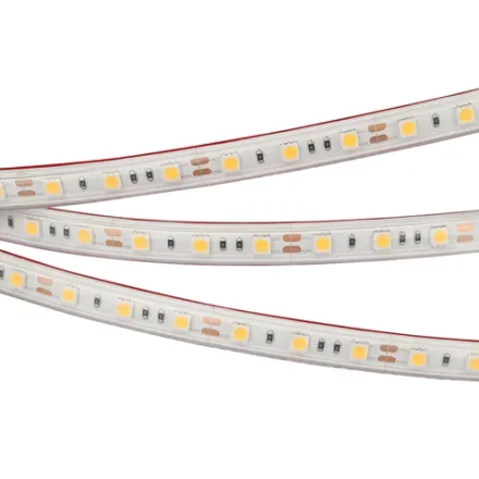 Лента герметичная RTW-PS-B60-12mm 12V Warm3000 (14.4 W/m, IP67, 5060, 5m) (Arlight, 14.4 Вт/м, IP67)