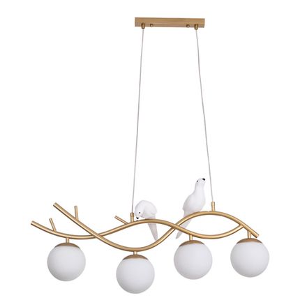 Подвесная люстра Arte Lamp ELTANIN A3422SP-4GO, 4хE27