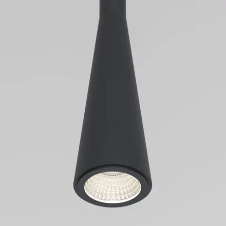 Светильник подвесной светодиодный Vist 7W 4000K черный 50312 LED