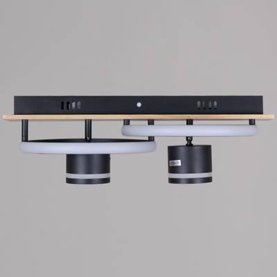 29560-0.3-2+2 BK+WOOD светильник потолочный