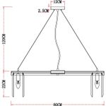 Подвесная люстра Arte Lamp SECUNDA A1003LM-12CC, 12хE14