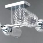 IL0780-4CSQ-25 CR NAPLES светильник потолочный ILLUMICO, E14х4