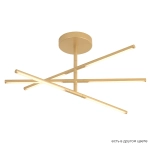 Светильник потолочный Crystal Lux LARGO PL32W D730 GOLD 0781/132