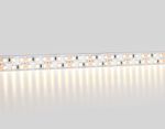 Светодиодная лента двухрядная GS1601 2835 240Led/ 19.2W m/ 12V IP20 3000K/ 5000*14*1.2mm/ кратность резки 25mm (2 конт.)
