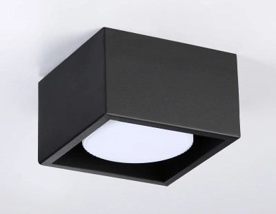 Светильник накладной TN70827 BK черный GX53 max 12W 100*100*60